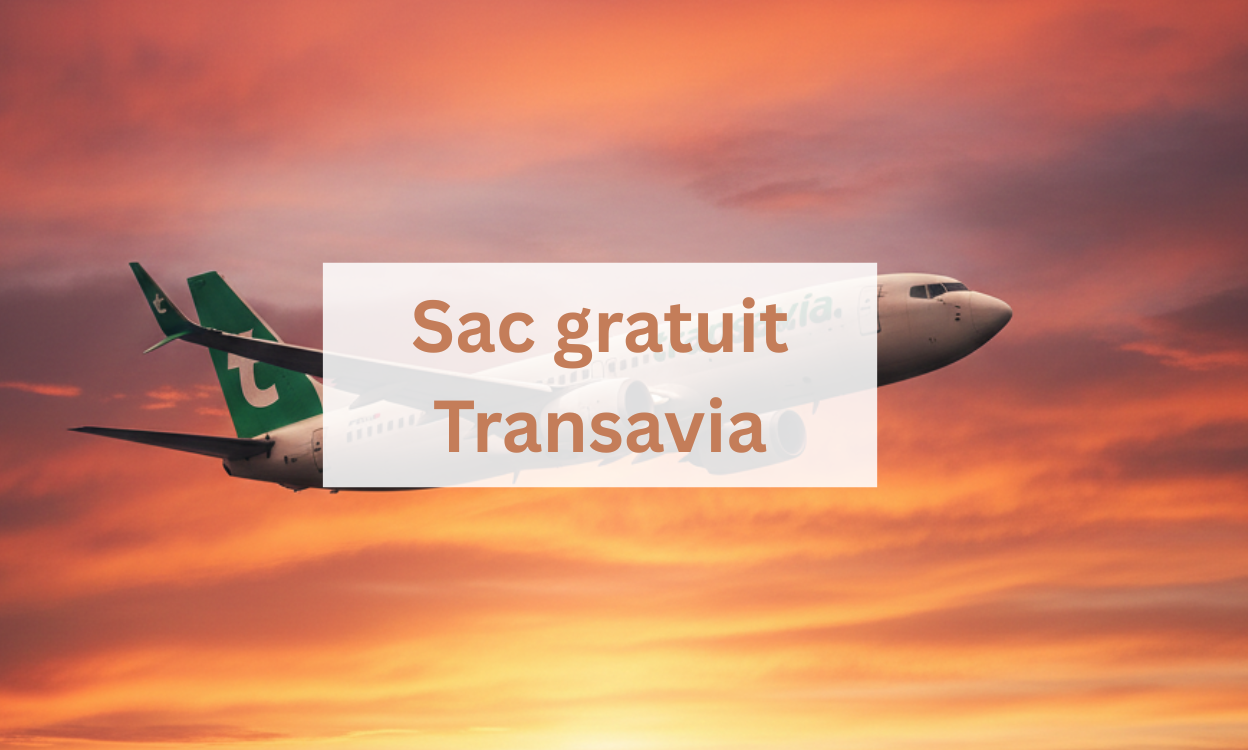 Quel sac gratuit avec Transavia ?