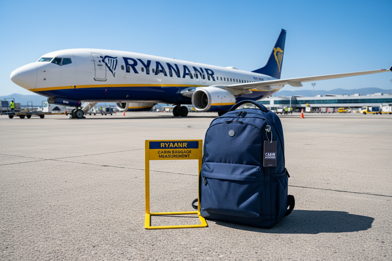 Petit bagage gratuit Ryanair : Qu’est-ce que Ryanair appelle “petit bagage gratuit” ?
